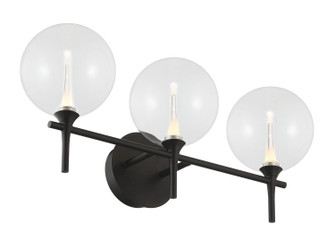 Iissa LED Vanity in Matte Black (40|48915014)