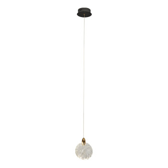 Snowflake LED Pendant in Satin Brass (78|AC12150BB)