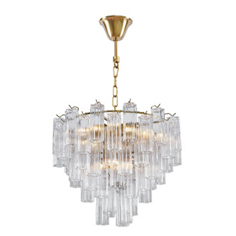 Sophia 16 Light Chandelier in Brass (78|AC12101BR)
