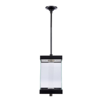 Claro LED Outdoor Pendant in Matte Black (360|EP11106LED12SMBK)