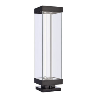 Claro LED Bollard in Matte Black (360|EBP11112LED35SMBK)