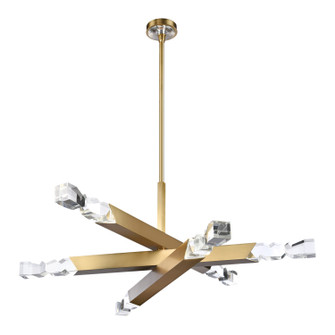 Mamadim LED Chandelier in Aged Brass (360|CD11349LED63x3AGB)