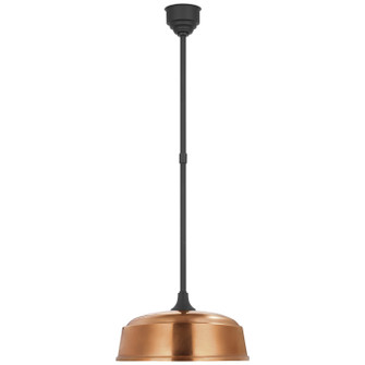 Academy Barn Light LED Pendant in Matte Black (268|TOB5812MBKSC)