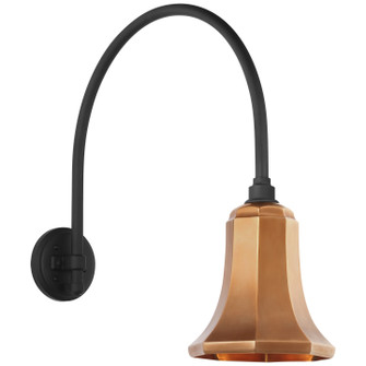 Academy Barn Light LED Barn Light in Matte Black (268|TOB2815MBKS8SC)