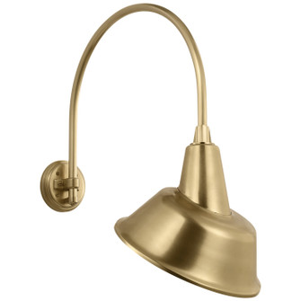 Academy Barn Light LED Barn Light in Hand-Rubbed Antique Brass (268|TOB2815HABS3HAB)