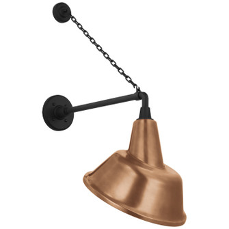 Academy Barn Light LED Barn Light in Matte Black (268|TOB2813MBKS3SC)