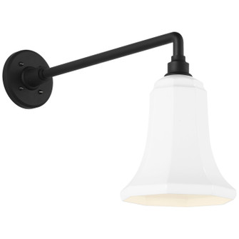 Academy Barn Light LED Barn Light in Matte Black (268|TOB2812MBKS8WHT)