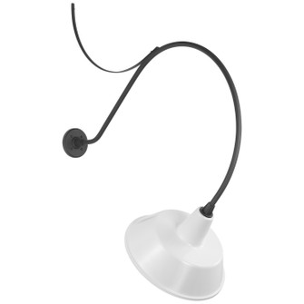 Academy Barn Light LED Barn Light in Matte Black (268|TOB2807MBKS2WHT)