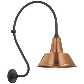 Academy Barn Light LED Barn Light in Matte Black (268|TOB2805MBKS1SC)