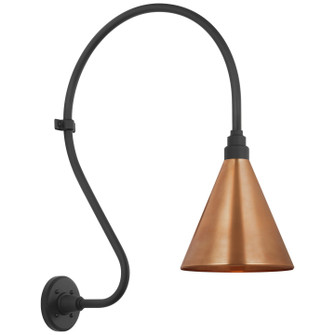 Academy Barn Light LED Barn Light in Matte Black (268|TOB2805MBKS10SC)