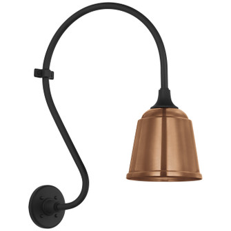 Academy Barn Light LED Barn Light in Matte Black (268|TOB2804MBKS5SC)