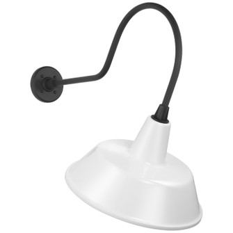 Academy Barn Light LED Barn Light in Matte Black (268|TOB2803MBKS2WHT)