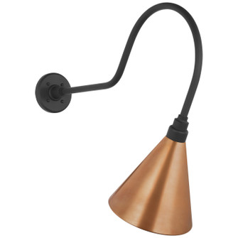 Academy Barn Light LED Barn Light in Matte Black (268|TOB2803MBKS10SC)