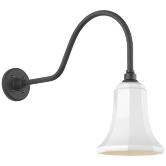 Academy Barn Light LED Barn Light in Matte Black (268|TOB2802MBKS8WHT)