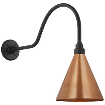 Academy Barn Light LED Barn Light in Matte Black (268|TOB2802MBKS10SC)
