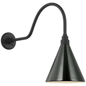Academy Barn Light LED Barn Light in Matte Black (268|TOB2802MBKS10G)