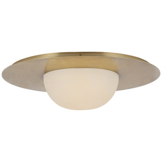 Fosse LED Flush Mount in Antique-Burnished Brass (268|KW4008ABALB)