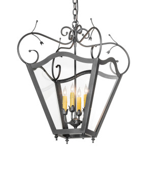 Terena Four Light Pendant in Wrought Iron (57|282054)