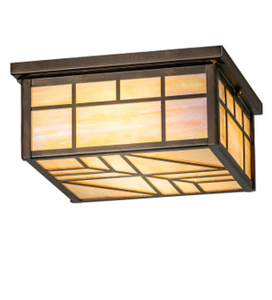 Santa Fe Two Light Flushmount in Antique Copper (57|281034)