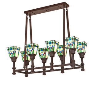 Prairie Wheat Eight Light Chandelier in Cafe Noir (57|280443)