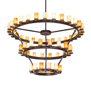 Noziroh Ring LED Chandelier in Mahogany Bronze (57|277361)
