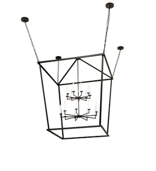 Kitzi 18 Light Pendant in Solar Black (57|276213)