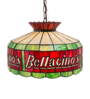 Personalized One Light Pendant in Mahogany Bronze (57|220447)