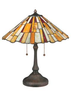 Delta Two Light Table Lamp in Mahogany Bronze (57|120600)