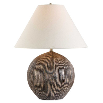 Sayre One Light Table Lamp in Rubbed Dark Brown (52|30492)