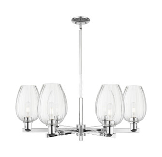 Arcadia Six Light Chandelier in Polished Chrome (405|7166CRPCG4576CL)