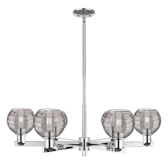 Arcadia Six Light Chandelier in Polished Chrome (405|7166CRPCG12136SM)