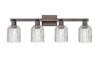 Arcadia Four Light Bath Vanity in Oil Rubbed Bronze (405|7164WOBG5595CL)