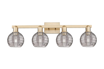 Arcadia Four Light Bath Vanity in Champagne Bronze (405|7164WCBG12136SM)