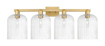 Arcadia Four Light Bath Vanity in Brushed Brass (405|7164WBBG5598SDY)