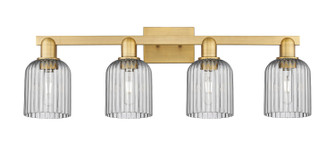 Arcadia Four Light Bath Vanity in Brushed Brass (405|7164WBBG5595SM)