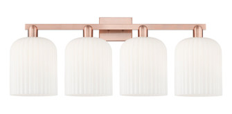 Arcadia Four Light Bath Vanity in Antique Copper (405|7164WACG5598GWH)