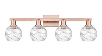 Arcadia Four Light Bath Vanity in Antique Copper (405|7164WACG12136CL)