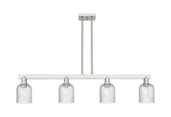 Arcadia Four Light Island Pendant in Brushed Satin Nickel (405|7164ISNG5595SDY)