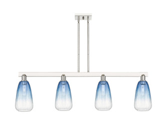 Arcadia Four Light Island Pendant in Polished Nickel (405|7164IPNG4806SB)