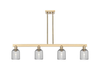 Arcadia Four Light Island Pendant in Champagne Bronze (405|7164ICBG5595SM)