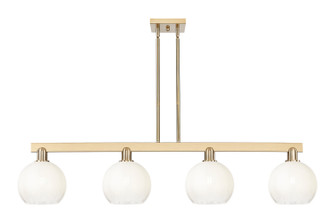 Arcadia Four Light Island Pendant in Champagne Bronze (405|7164ICBG4838OP)