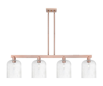 Arcadia Four Light Island Pendant in Antique Copper (405|7164IACG5598SDY)