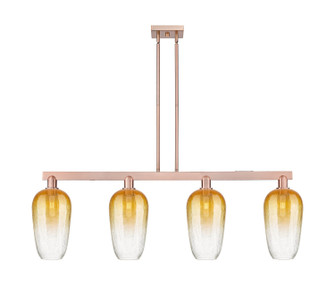 Arcadia Four Light Island Pendant in Antique Copper (405|7164IACG4847AM)