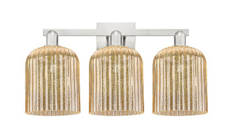 Arcadia Three Light Bath Vanity in Brushed Satin Nickel (405|7163WSNG5598ME)