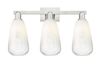 Arcadia Three Light Bath Vanity in Brushed Satin Nickel (405|7163WSNG4806OP)