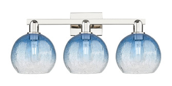 Arcadia Three Light Bath Vanity in Polished Nickel (405|7163WPNG4838SB)