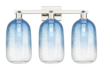 Arcadia Three Light Bath Vanity in Polished Nickel (405|7163WPNG4827SB)