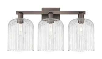 Arcadia Three Light Bath Vanity in Oil Rubbed Bronze (405|7163WOBG5598CL)