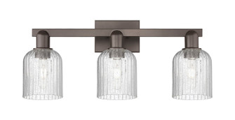 Arcadia Three Light Bath Vanity in Oil Rubbed Bronze (405|7163WOBG5595SDY)