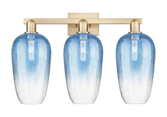 Arcadia Three Light Bath Vanity in Champagne Bronze (405|7163WCBG4847SB)